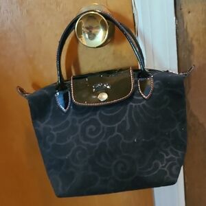 Longchamp Black Pochette Bag